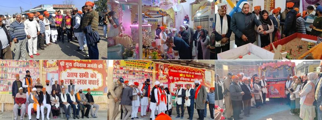 The 20th annual and historic twoday Shri Guru Ravidas Jod Mela in Santoshgarh began on Wednesday with the Fateh Yatra